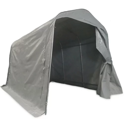 Garagetält 2,4x3,6m PVC (Litet billigt garagetält som tål snö)