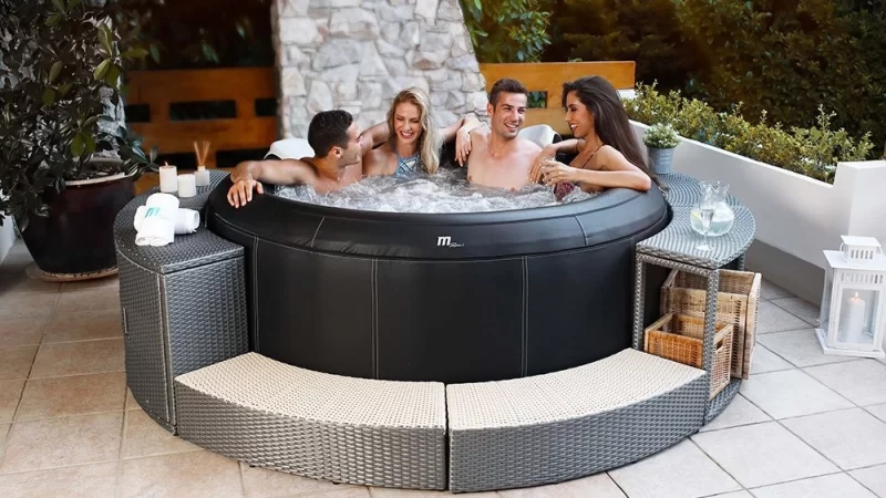 Uppblåsbart Spabad (Bäst i test) (Bubbelpool – Jacuzzi)