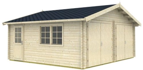 Dubbelgarage Eddie - 29,5 m² (Dubbelgarage byggsats)