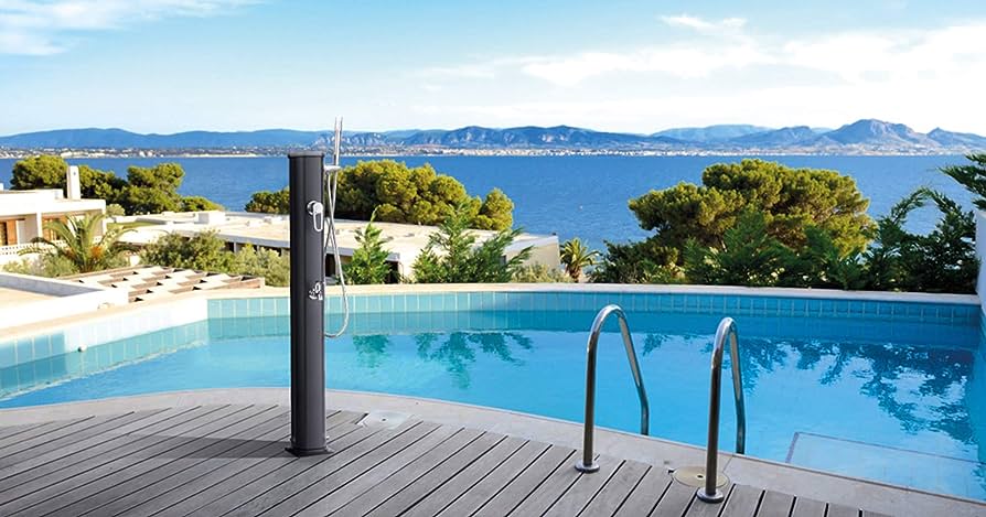 Soluppvärmd Utedusch (Bäst i test) Bästa utomhusdusch 2023!